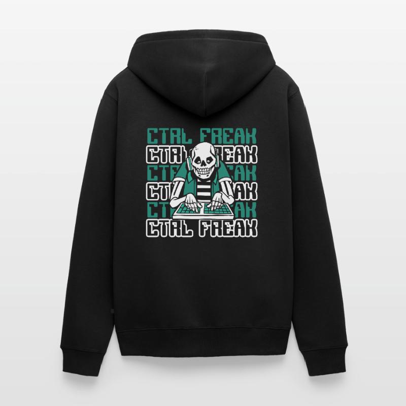 CTRL Freak Software Developer Developer Unisex Premium Organic Zip Hoodie