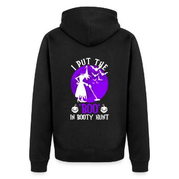 Détecteur de métaux Detectorist Halloween - Veste à capuche bio Premium Unisexe - noir - Dos - Nico (187cm)