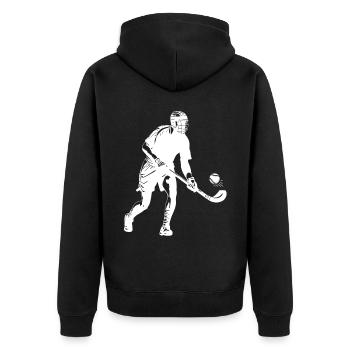 Irlande Irish Sport Gaelic Sliotar Hurling - Veste à capuche bio Premium Unisexe - noir - Dos - Nico (187cm)