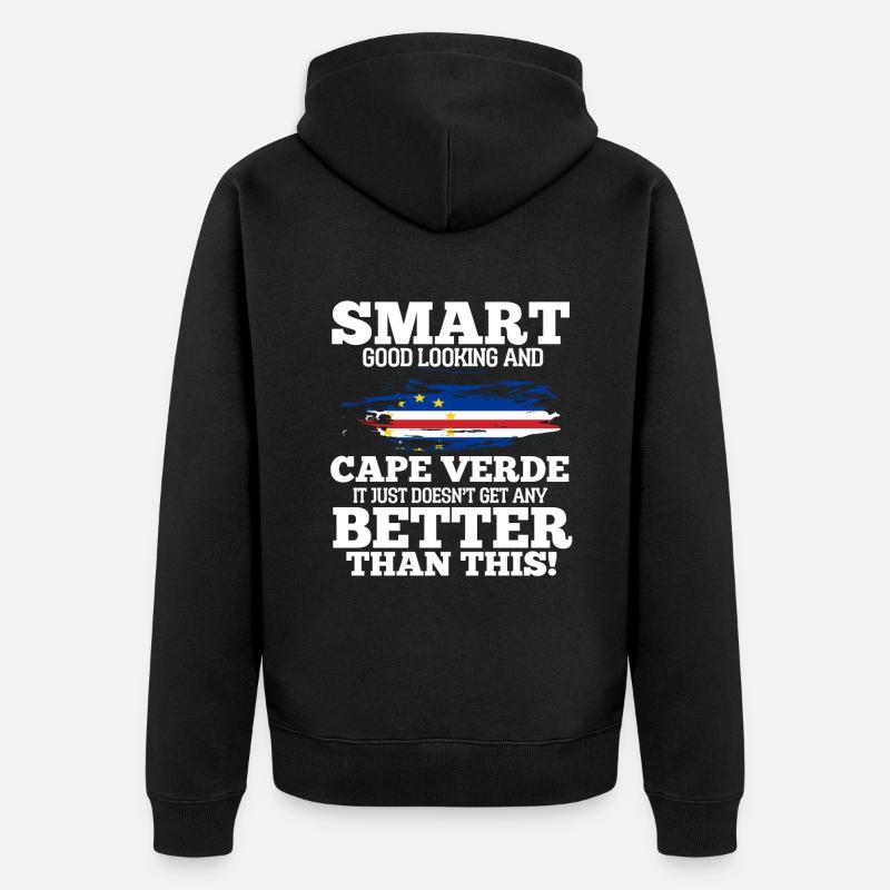 Cap-Vert - Veste à capuche bio Premium Unisexe - noir