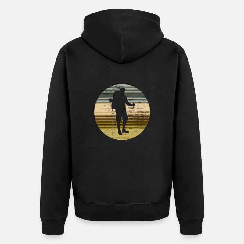 Errer - Veste à capuche bio Premium Unisexe - noir