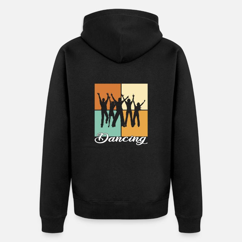 Danser - Veste à capuche bio Premium Unisexe - noir