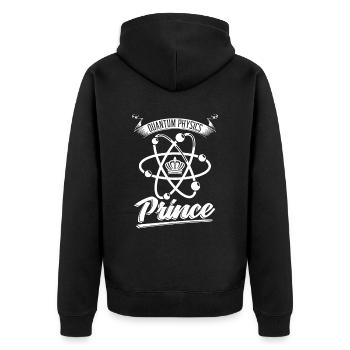 Physique Phyker Krone Physique quantique - Veste à capuche bio Premium Unisexe - noir - Dos - Nico (187cm)