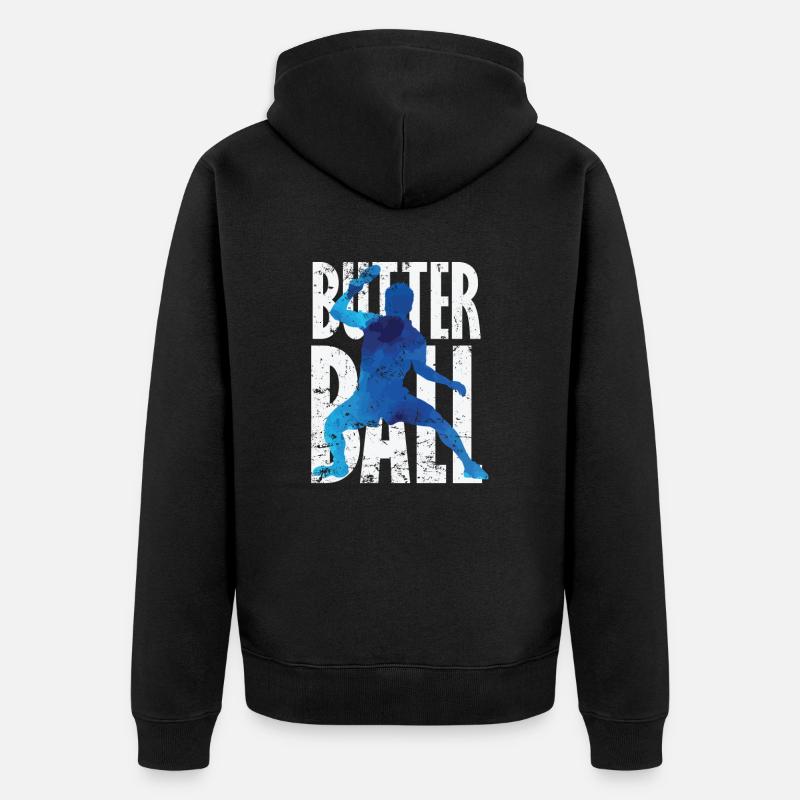 Butterball Table Tennis - Veste à capuche bio Premium Unisexe - noir