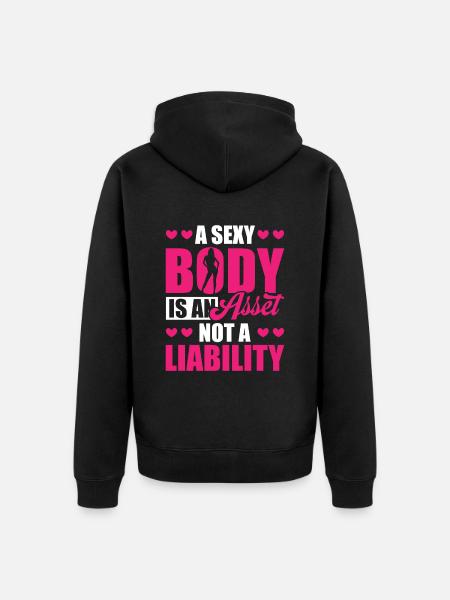 Comptable Conseiller fiscal Investissement - Veste à capuche bio Premium Unisexe - noir