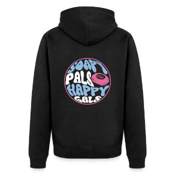 soap soap making soap maker soap boiler - Unisex Premium Organic Zip Hoodie - black - Back - Nico (187cm)