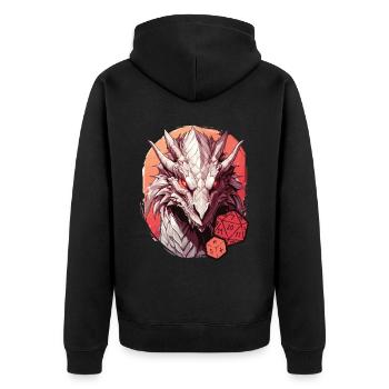 Jeu de rôle Joueur de jeu vidéo Gamer Gaming - Veste à capuche bio Premium Unisexe - noir - Dos - Nico (187cm)