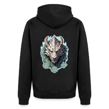 Jeu de rôle Joueur de jeu vidéo Gamer Gaming - Veste à capuche bio Premium Unisexe - noir - Dos - Nico (187cm)