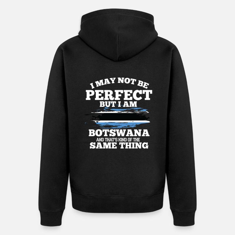 Botswana - Veste à capuche bio Premium Unisexe - noir