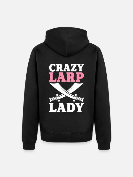 Live-Action-Rollenspiele - Unisex Premium Bio Zip Hoodie - Schwarz