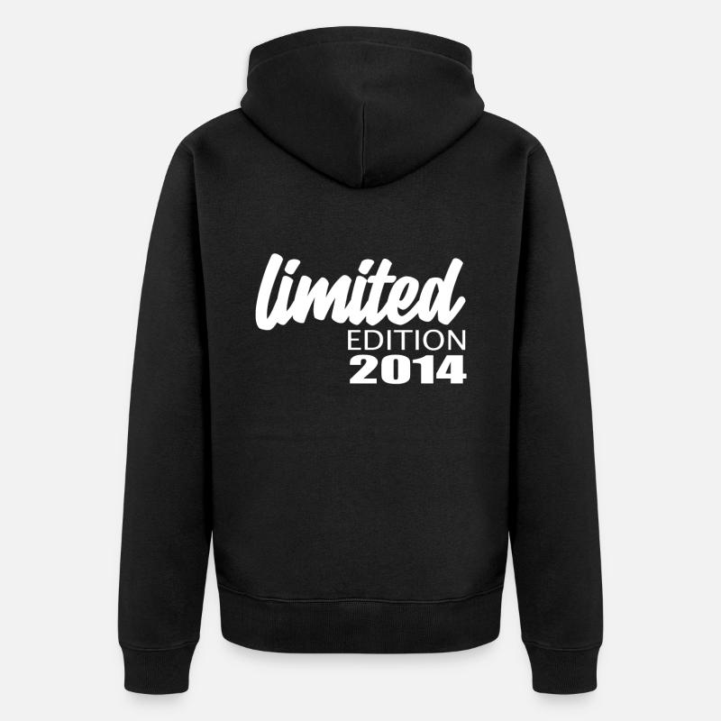 Édition Limitée 2014 - Veste à capuche bio Premium Unisexe - noir