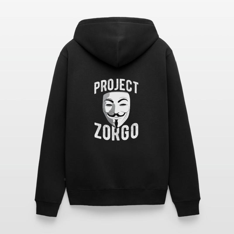 Hacker Coder Computer Hacking Gift Unisex Premium Organic Zip Hoodie