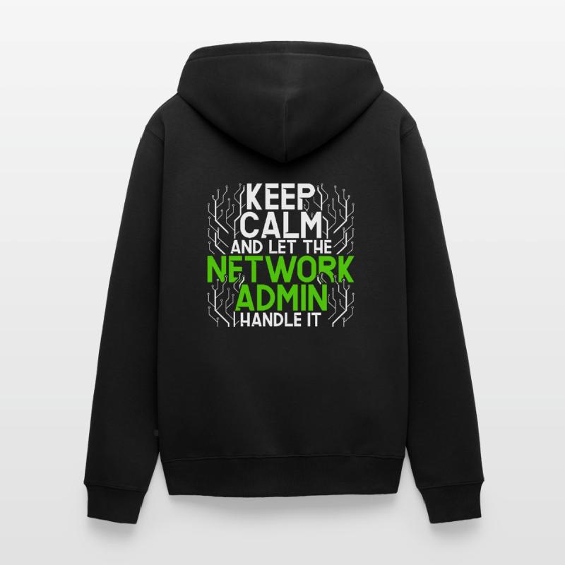 Network Administrator Programmer Unisex Premium Organic Zip Hoodie