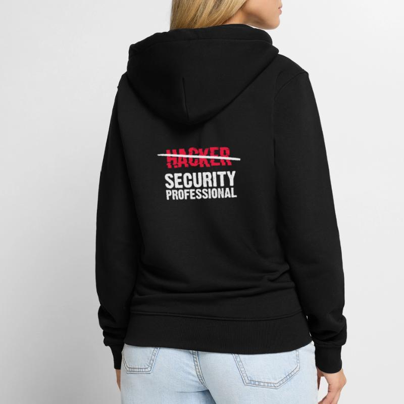 Hacker Coder Computer Hacking Gift Unisex Premium Organic Zip Hoodie
