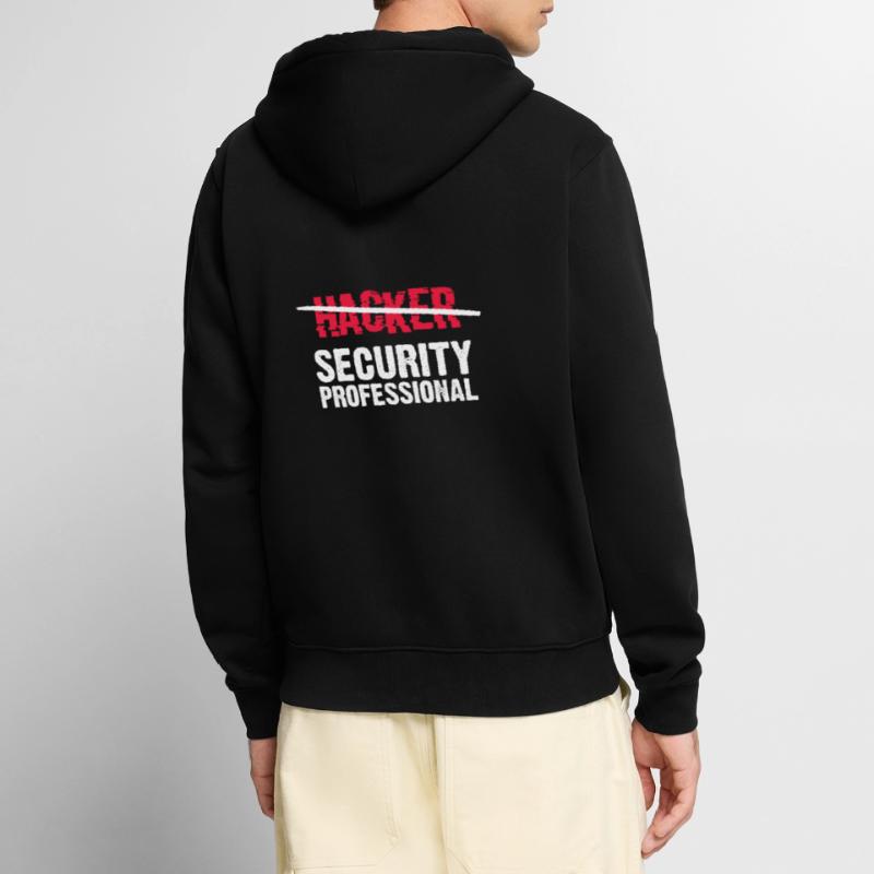 Hacker Coder Computer Hacking Gift Unisex Premium Organic Zip Hoodie