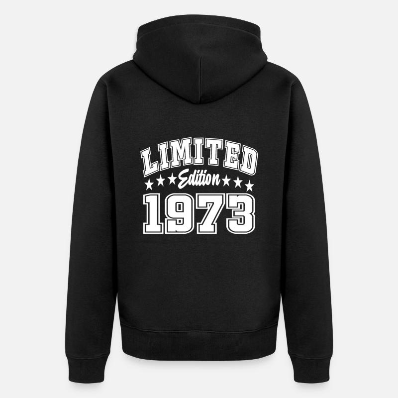 Édition limitée 1973 - Veste à capuche bio Premium Unisexe - noir