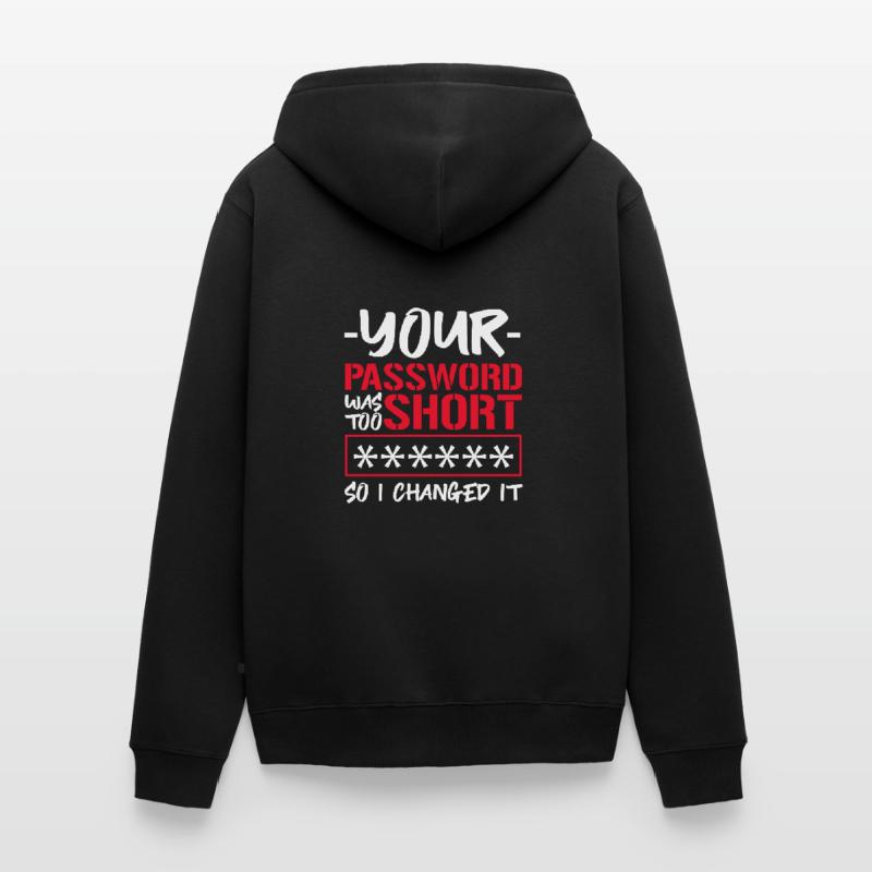 Hacker Coder Computer Hacking Gift Unisex Premium Organic Zip Hoodie