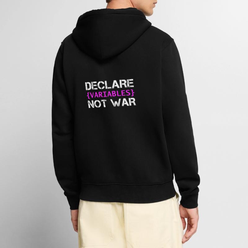 Hacker Coder Computer Hacking Gift Unisex Premium Organic Zip Hoodie
