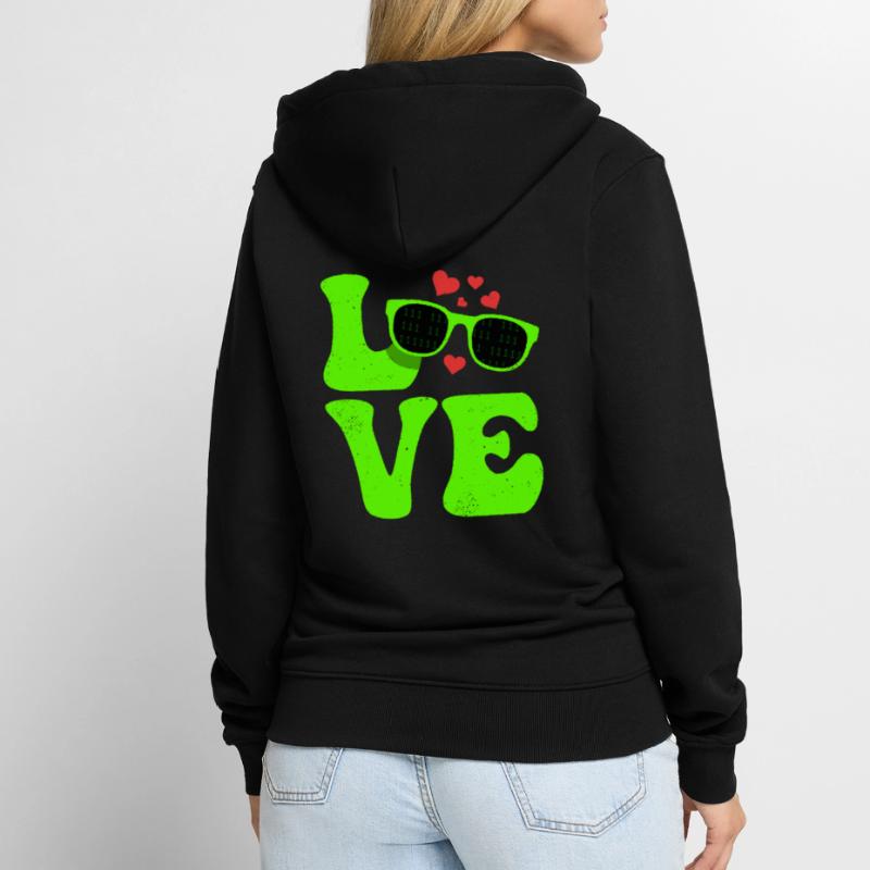 Codage Codage Programmeur codeur Veste à capuche bio Premium Unisexe