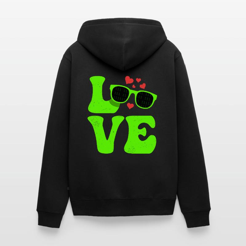 Codierung Codierer Programmierer Unisex Premium Bio Zip Hoodie