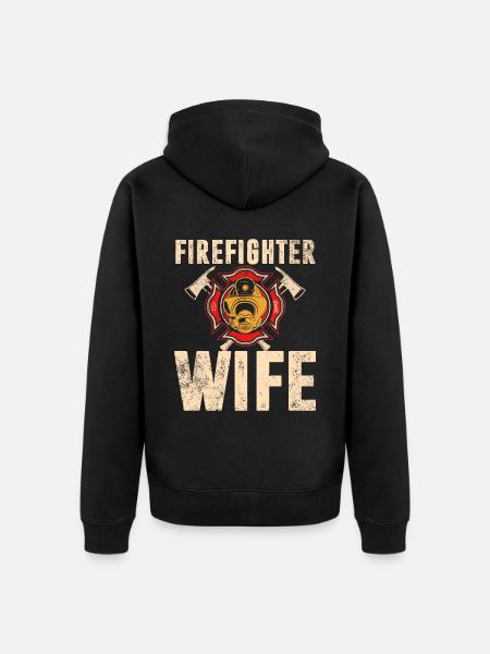 Firefighter Fire Crews ́ - Unisex Premium Organic Zip Hoodie - black