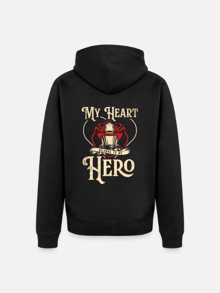 Firefighter Fire Crews ́ - Unisex Premium Organic Zip Hoodie - black