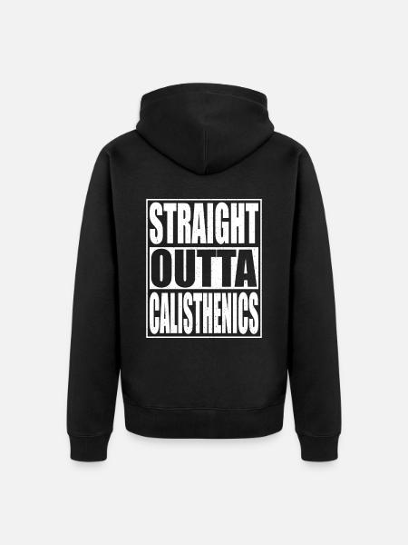 Calisthenics - Unisex Premium Organic Zip Hoodie - black
