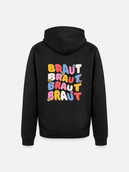 Bachelorette Party Jga - Unisex Premium Bio Zip Hoodie - Schwarz