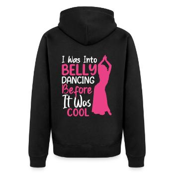 Citations de danse drôles Danseur drôle Raqs sharqi Swing - Veste à capuche bio Premium Unisexe - noir - Dos - Nico (187cm)