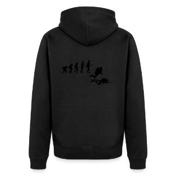 Evolution Diving Plongeur sous-marin Speargon - Veste à capuche bio Premium Unisexe - noir - Dos - Nico (187cm)