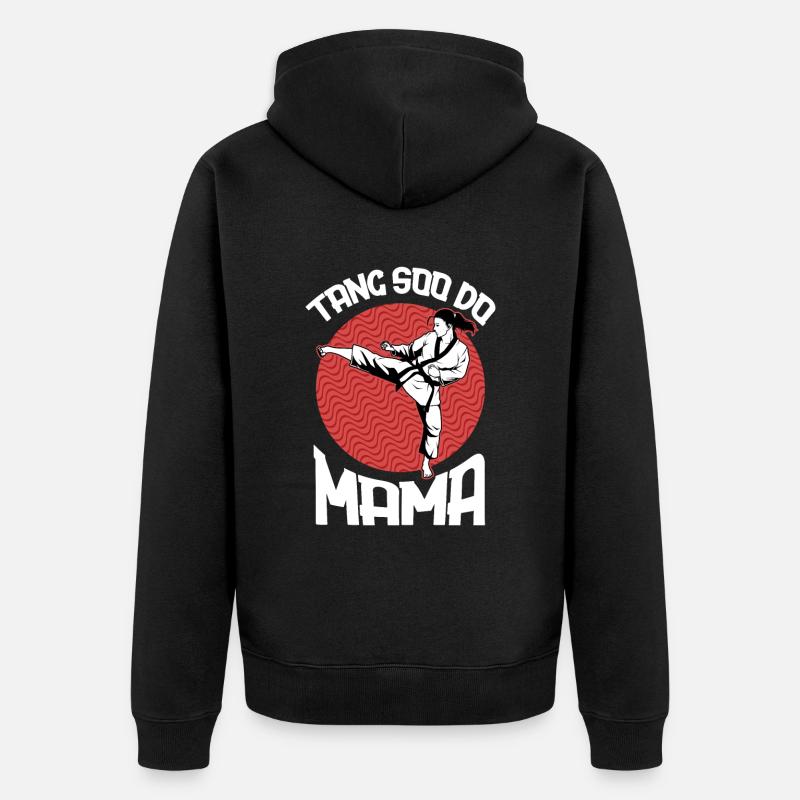 Tang aussi maman - Veste à capuche bio Premium Unisexe - noir