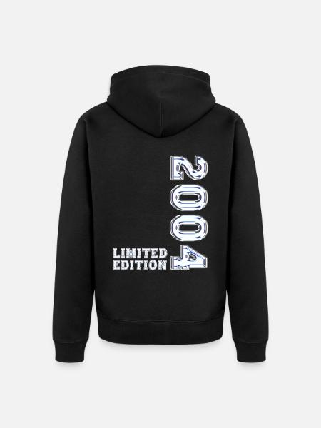 Limited Edition 2004 - Unisex Premium Organic Zip Hoodie - black