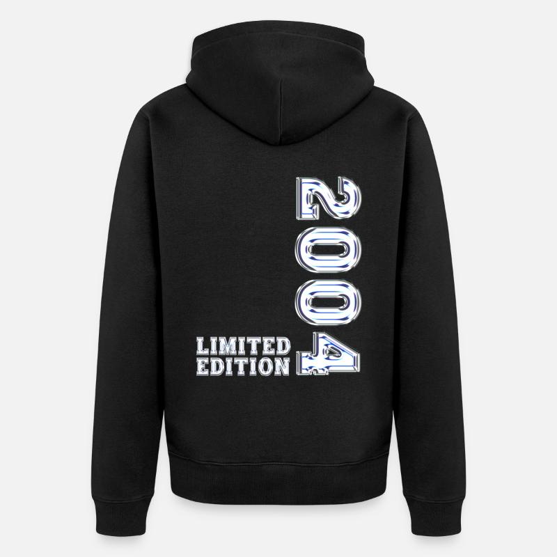 Édition limitée 2004 - Veste à capuche bio Premium Unisexe - noir
