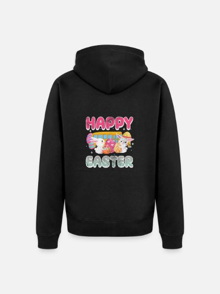 Busfahrer - Unisex Premium Bio Zip Hoodie - Schwarz