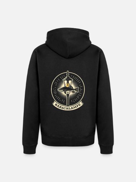 Fun Spruch Barschlampe - Unisex Premium Bio Zip Hoodie - Schwarz