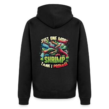 Éleveur de crevettes Aquarium de crevettes - Veste à capuche bio Premium Unisexe - noir - Dos - Nico (187cm)
