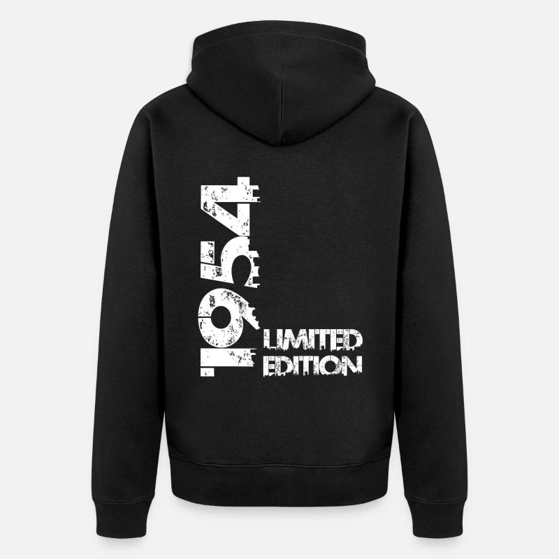 Edition limitée 1954 - Veste à capuche bio Premium Unisexe - noir