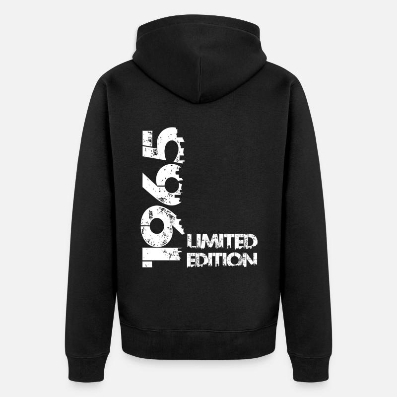 Édition limitée 1965 - Veste à capuche bio Premium Unisexe - noir