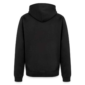 Femme Muscles Gym Musculation Fitness - Veste à capuche bio Premium Unisexe - noir - Dos - Nico (187cm)