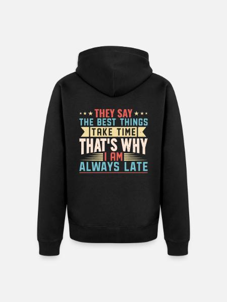 Funny Quotes And Jokes Hilarious Quotes And Jokes - Ekologisk premiumluvjack unisex - svart