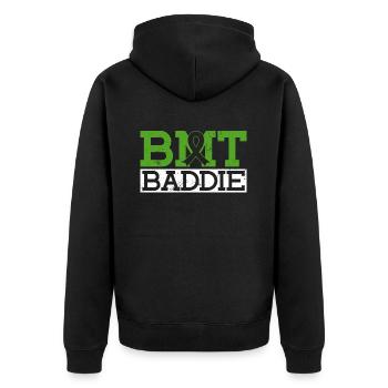 Stem Cell Transplant Stem Cell Donor Stem Cell - Unisex Premium Organic Zip Hoodie - black - Back - Nico (187cm)