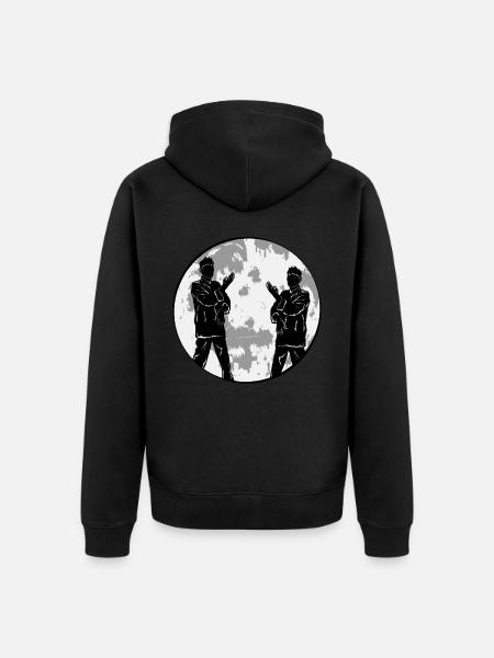 Wing Chun Kung Fu - Unisex Premium Organic Zip Hoodie - black