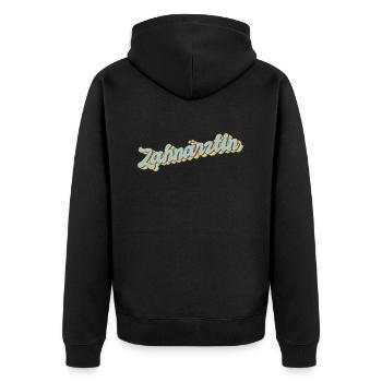 Dentiste Graduation Cadeau Dentiste - Veste à capuche bio Premium Unisexe - noir - Dos - Nico (187cm)