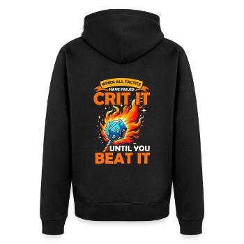 Jeu de rôle RPG Maître du jeu vidéo Gamer - Veste à capuche bio Premium Unisexe - noir - Dos - Nico (187cm)