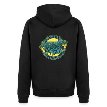 All I Need Is Spray Gun And Paint Codes Vehicle - Unisex Premium Organic Zip Hoodie - black - Back - Nico (187cm)