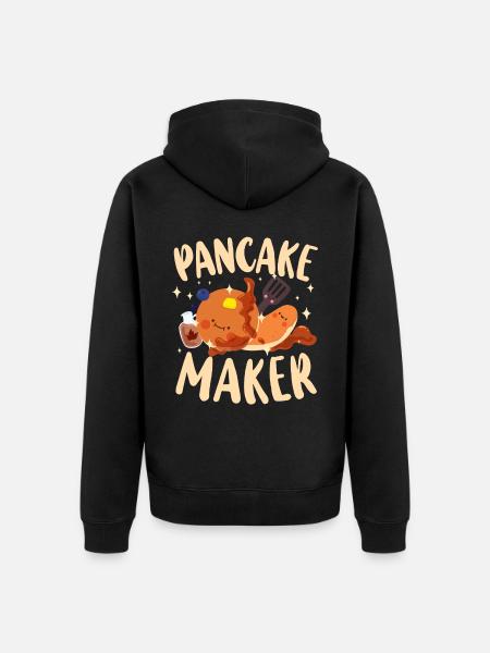 Pancake Lover Kids Pancake Maker - Veste à capuche bio Premium Unisexe - noir