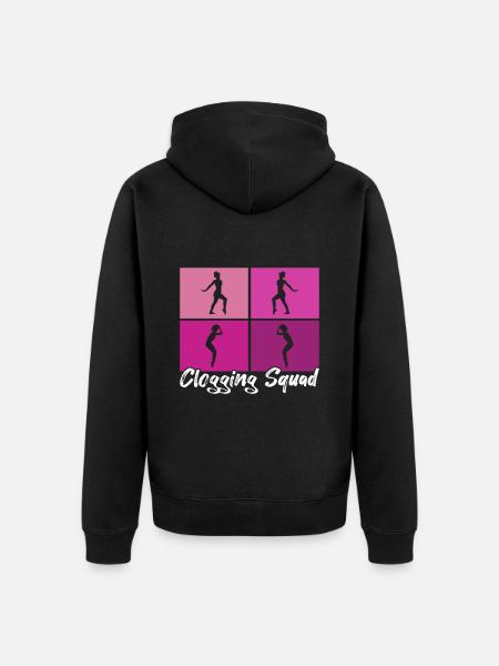 Tap Dance Tap Dancer - Unisex Premium Organic Zip Hoodie - black