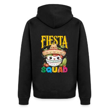 Fiesta mexicaine Cinco De Mayo - Veste à capuche bio Premium Unisexe - noir - Dos - Nico (187cm)