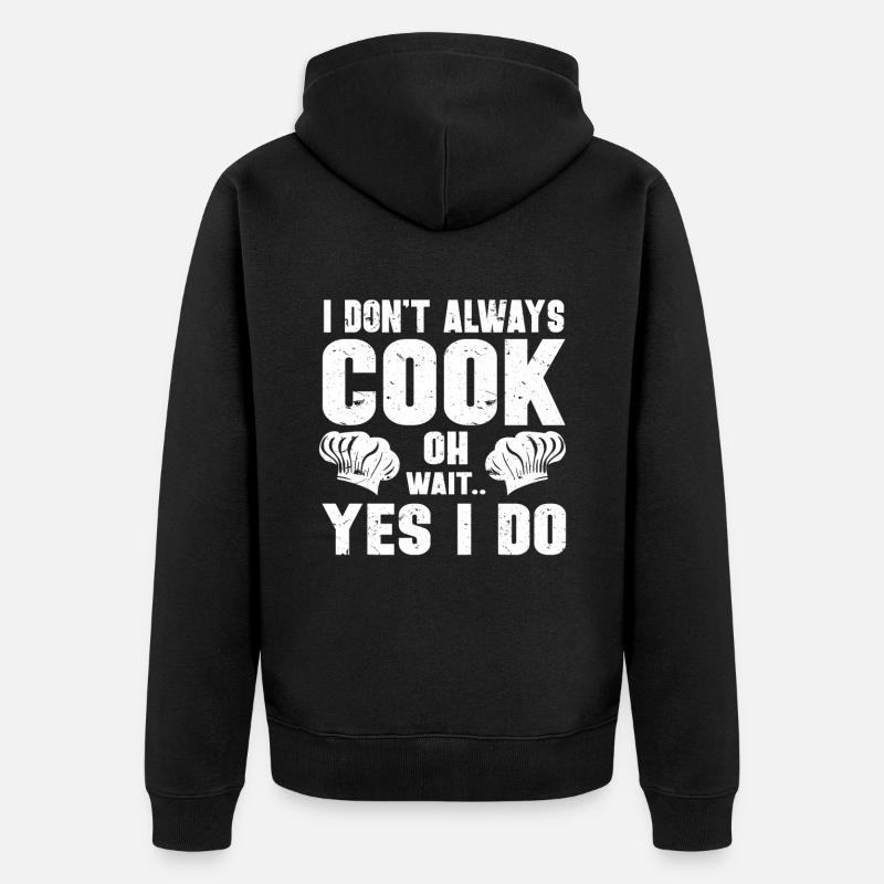 Chef Chef de cuisine - Veste à capuche bio Premium Unisexe - noir