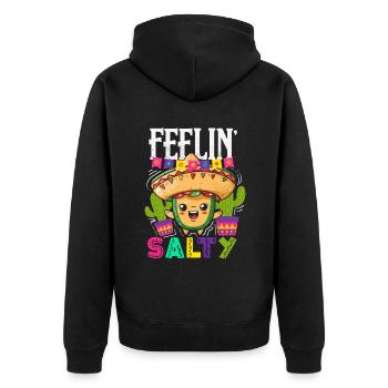 Fiesta mexicaine Cinco De Mayo - Veste à capuche bio Premium Unisexe - noir - Dos - Nico (187cm)
